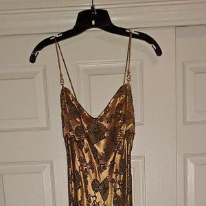 Hugo Buscati - Asian Inspired Gold & Black Dress